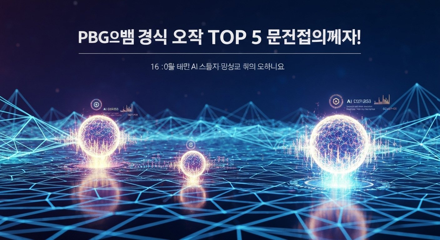 🚨 경고! PBG파워볼 TOP 5 순위! 블록체인 파워볼 AI 분석 실시간 결과 중계!